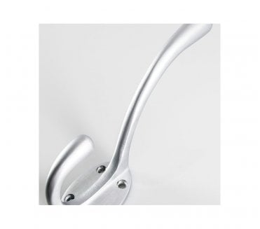 Carlisle Brass AQ25 Heavy Hat & Coat Hook - Satin Chrome