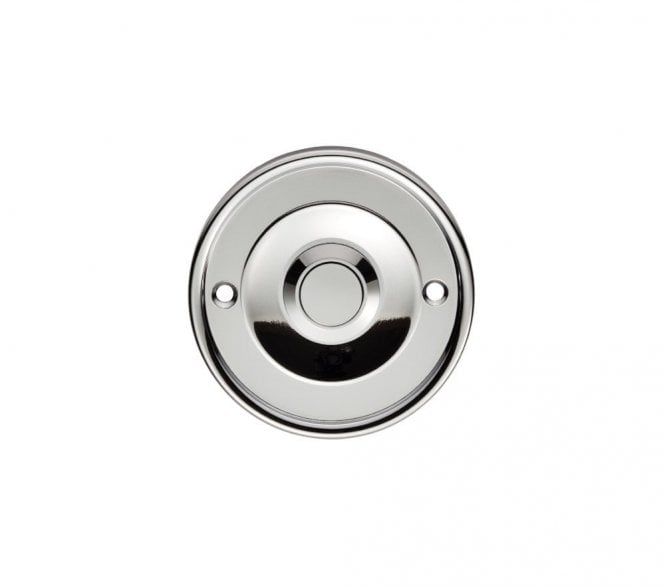 Carlisle Brass AQ30 Bell Push Round Design - Polished Chrome