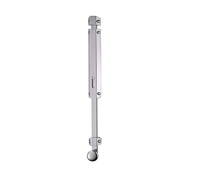 Carlisle Brass AQEX Extended Surface Door Bolt - Satin Chrome