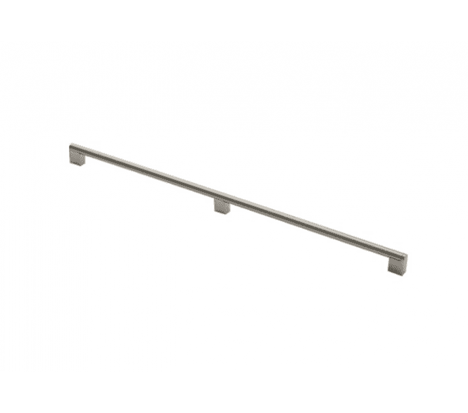 Carlisle Brass Bar Handle 608mm Satin Nickel / Stainless Steel