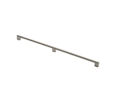 Carlisle Brass Bar Handle 608mm Satin Nickel / Stainless Steel