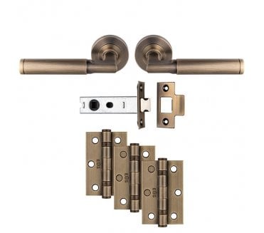 Carlisle Brass Belas Ultimate Door Latch Pack - Antique Brass