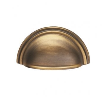 Carlisle Brass C47 Classic Victorian Cup Pull - Antique Brass