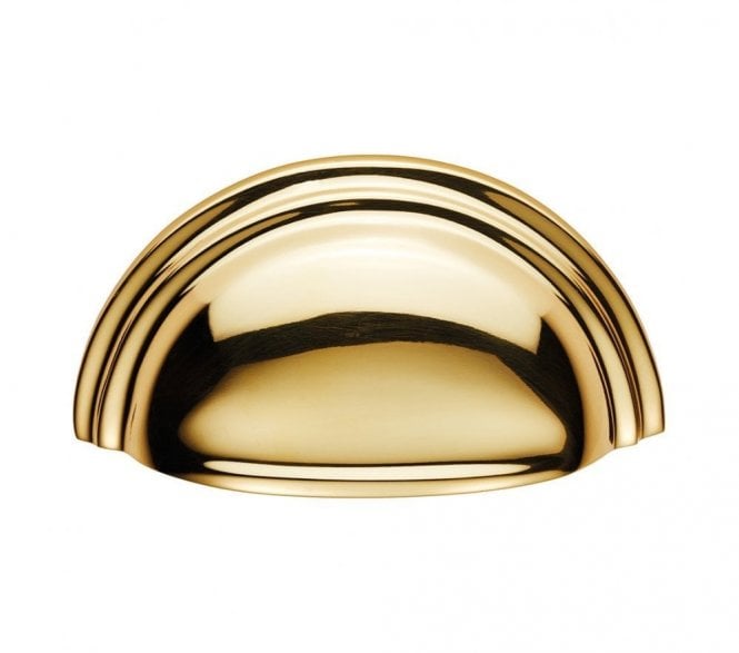 Carlisle Brass C47 Classic Victorian Cup Pull - Polished Brass