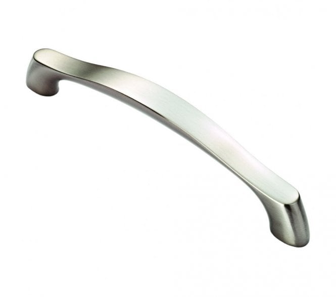 Carlisle Brass Chunky Arched Grip Handle 160mm Satin Nickel