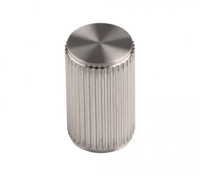 Carlisle Brass Cylindrical Lines Knob 18mm Satin Nickel