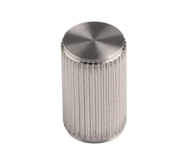 Carlisle Brass Cylindrical Lines Knob 18mm Satin Nickel