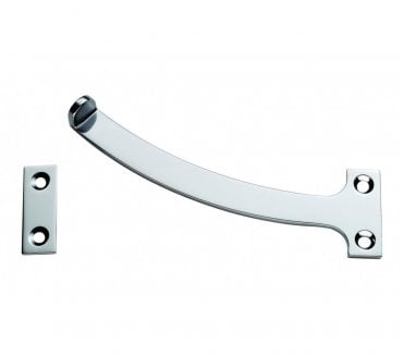 Carlisle Brass DK7 Quadrant Arm Stays (Pair) - Polished Chrome