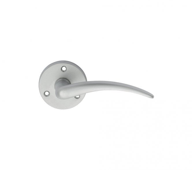 Carlisle Brass DL66 Wing Door Handle On Rose - Satin Chrome