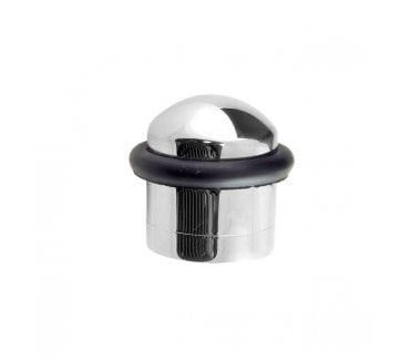 Carlisle Brass DSF Domed Floor Doorstop - Polished Chrome