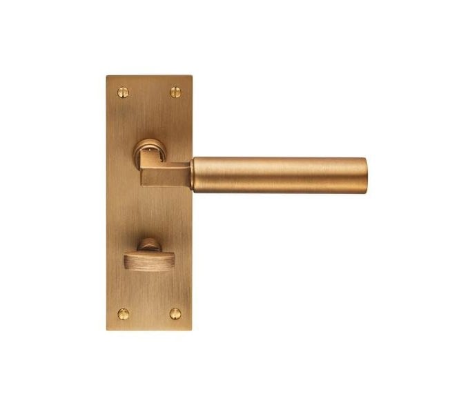 Carlisle Brass EUL Amiata Door Handles On Backplate - Antique Brass