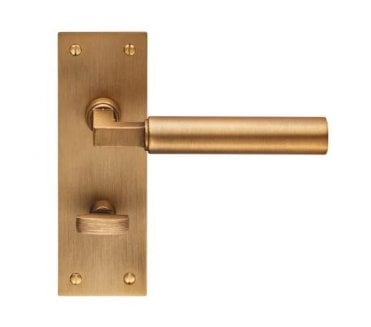 Carlisle Brass EUL Amiata Door Handles On Backplate - Antique Brass
