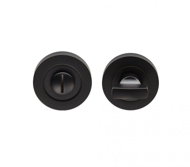 Carlisle Brass EUL Bathroom Turn & Release Set - Matt Black