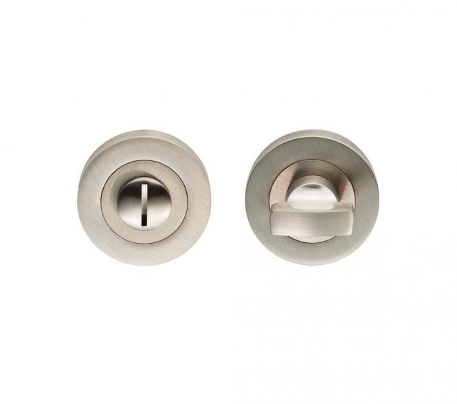 Carlisle Brass EUL Bathroom Turn & Release Set - Satin Nickel