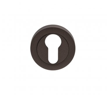 Carlisle Brass EUL Designer Euro Profile Cylinder Escutcheon - Matt Bronze