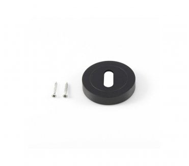 Carlisle Brass EUL Designer Standard Keyhole Escutcheon - Matt Black