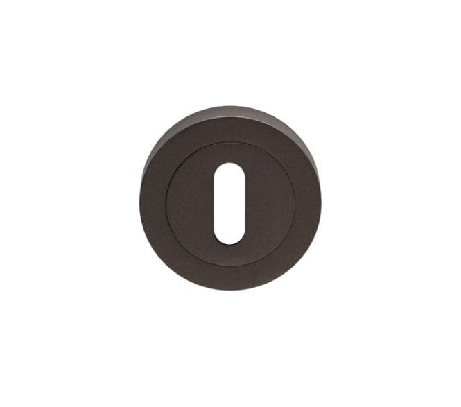 Carlisle Brass EUL Designer Standard Keyhole Escutcheon - Matt Bronze