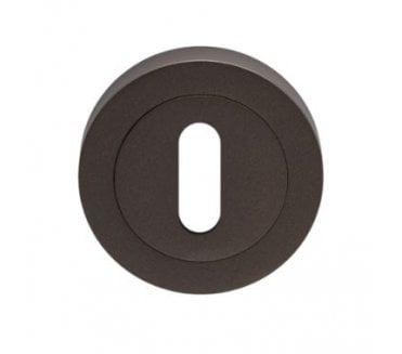 Carlisle Brass EUL Designer Standard Keyhole Escutcheon - Matt Bronze