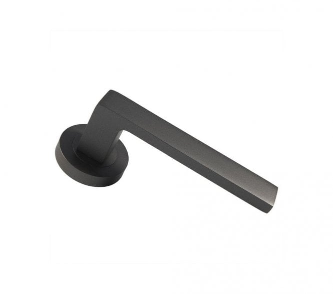 Carlisle Brass EUL Sasso Door Handle On Rose - Matt Bronze