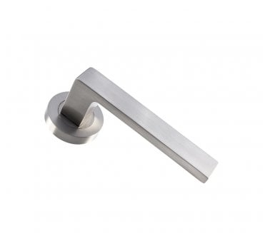 Carlisle Brass EUL Sasso Door Handle On Rose - Satin Nickel