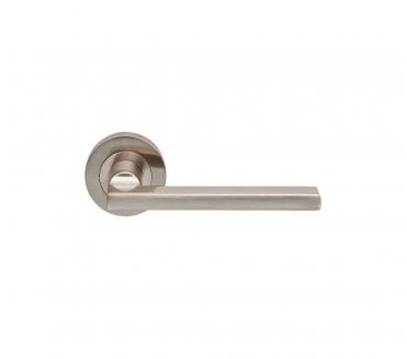 Carlisle Brass EUL Trentino Door Handle On Rose - Satin Nickel