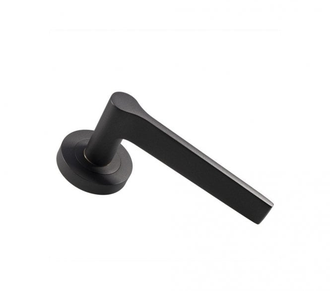 Carlisle Brass EUL Velino Door Handle On Rose - Matt Bronze