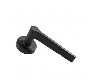 Carlisle Brass EUL Velino Door Handle On Rose - Matt Bronze