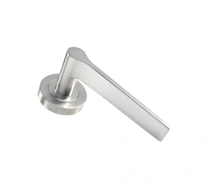 Carlisle Brass EUL Velino Door Handle On Rose - Satin Nickel