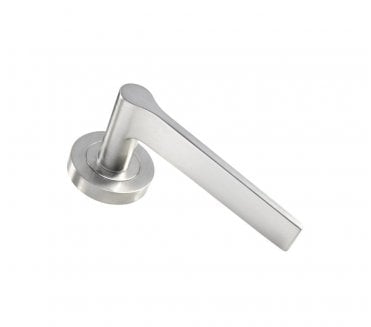 Carlisle Brass EUL Velino Door Handle On Rose - Satin Nickel