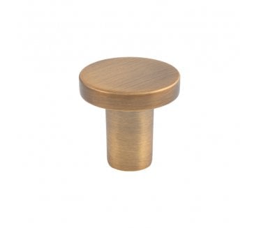 Carlisle Brass FTD348 Circular Cabinet Knobs - Antique Brass