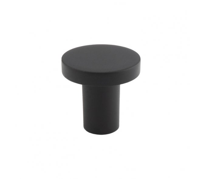 Carlisle Brass FTD348 Circular Cabinet Knobs - Black