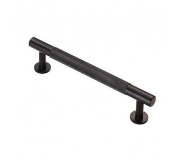 Carlisle Brass FTD700 Knurled Cabinet Pull Handles - Matt Black