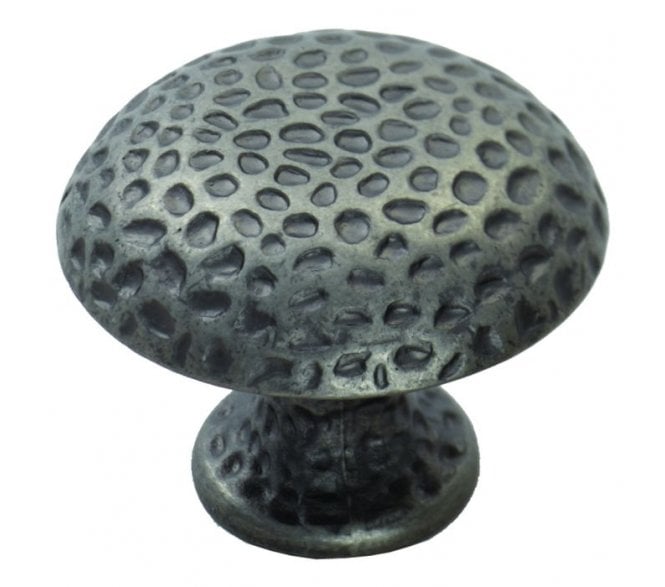 Carlisle Brass Hammered Finish Knob 32mm Antique Steel
