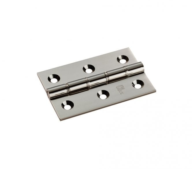 Carlisle Brass HDPBW21 Washered Hinges 76x51mm (Pair) - Polished Nickel