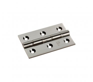 Carlisle Brass HDPBW21 Washered Hinges 76x51mm (Pair) - Polished Nickel