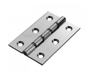 Carlisle Brass HDSW1 Steel Washered Hinges 76x51mm (Pair) - Polished Chrome