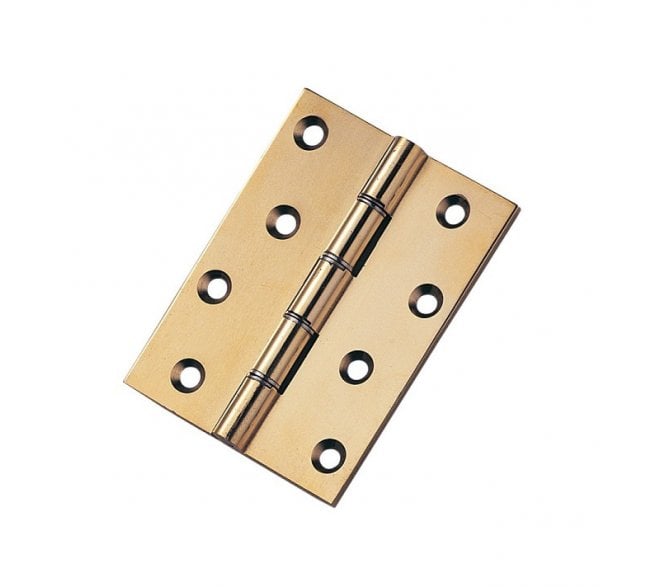Carlisle Brass HDSW2 102x67mm Polished Brass Steel Washered Hinges (pair)