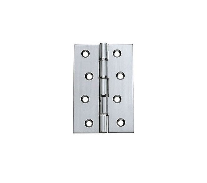 Carlisle Brass HDSW2 Steel Washered Hinges 102x67mm (Pair) - Polished Chrome