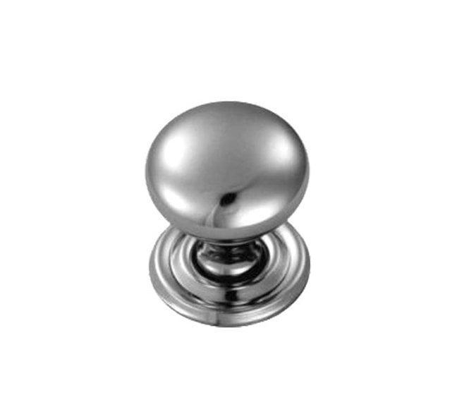 Carlisle Brass Hollow Victorian Knob 32mm - Polished Chrome