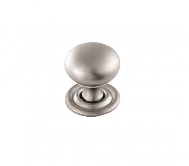 Carlisle Brass Hollow Victorian Knob 32mm Satin Chrome