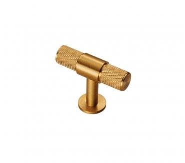 Carlisle Brass Knurled 50mm T-bar Knob Satin Brass