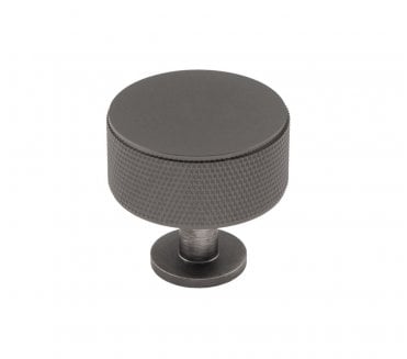 Carlisle Brass Knurled Radio Knob 35mm - Anthracite
