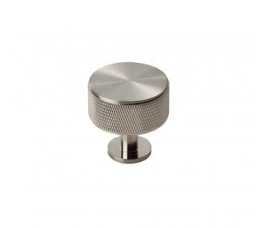 Carlisle Brass Knurled Radio Knob 35mm Satin Nickel