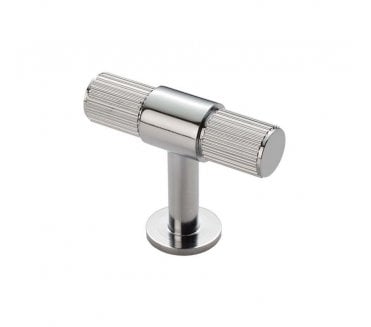 Carlisle Brass Lines 50mm T-Bar Knob Polished Chrome