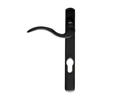 Carlisle Brass M140NP92 Multipoint Door Handle - 92mm Centres - Black - Left Hand