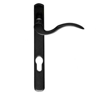 Carlisle Brass M140NP92 Multipoint Door Handle - 92mm Centres - Black - Right Hand
