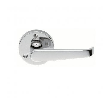 Carlisle Brass M32 Victorian Door Handle On Rose - Polished Chrome
