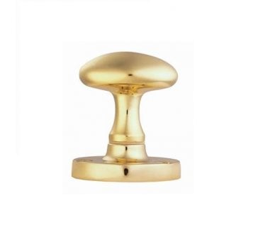Carlisle Brass M34 Oval Door Knobs - Polished Brass