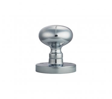Carlisle Brass M35 Mushroom Door Knobs - Polished Chrome