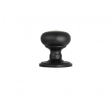 Carlisle Brass M35C Deluxe Mushroom Door Knobs - Matt Black